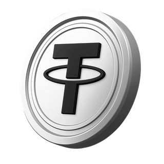 Jeton crypto Tether USDT affiché dans la section de confiance destinée aux investisseurs